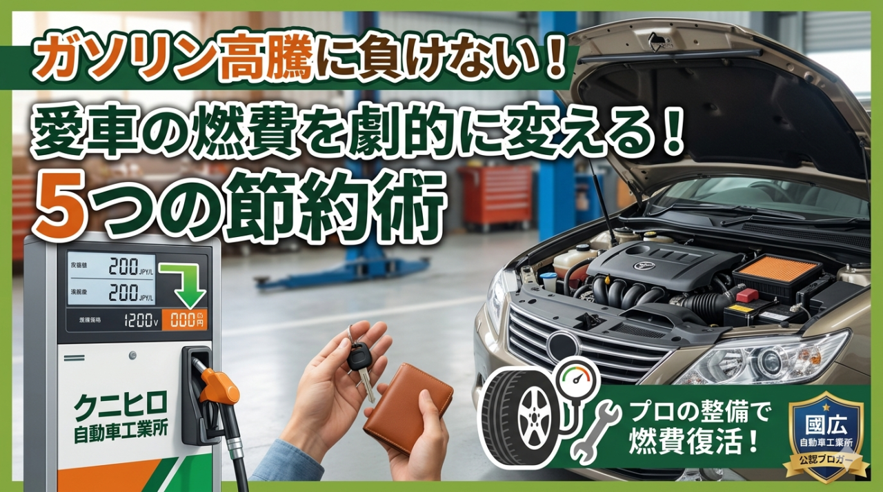 ガソリン高騰に負けない！